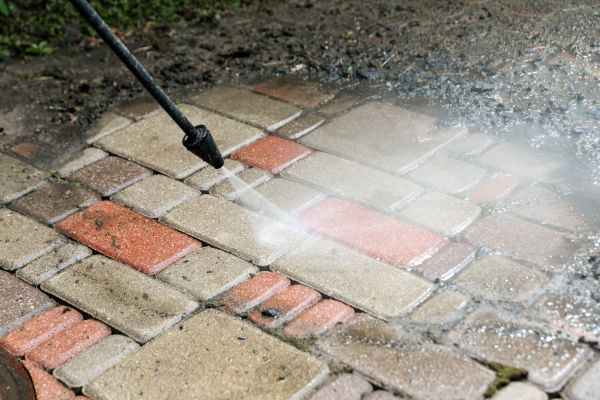 Brick Paver Cleaning in Leland