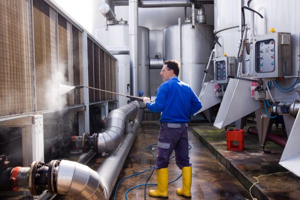 Industrial Pressure Washing in Leland