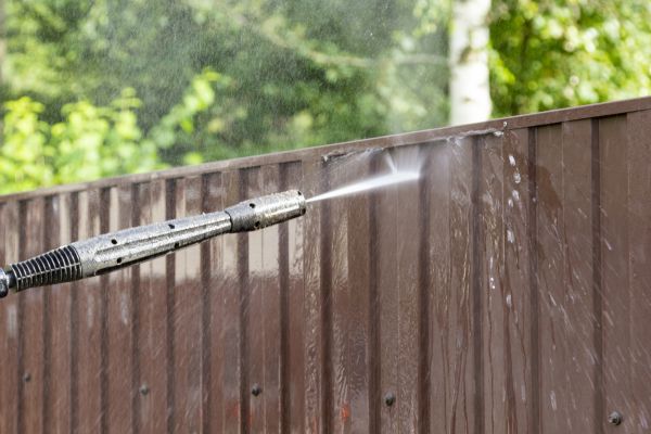 Vinyl Fence Cleaning in Leland
