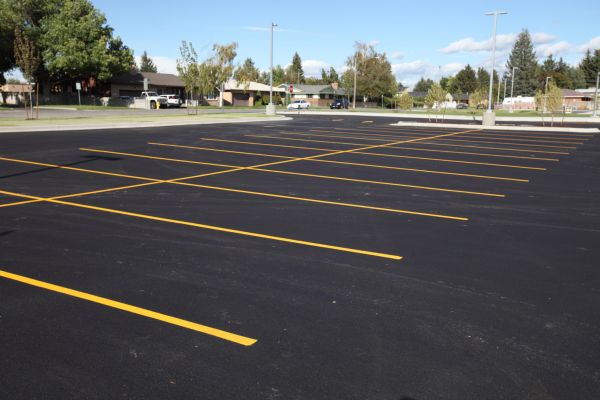 Parking Lot Washing in Leland