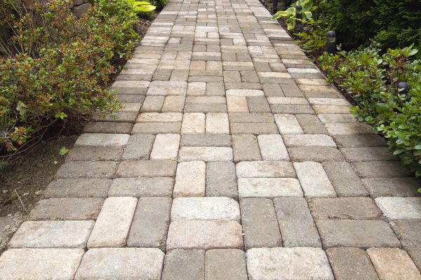 Paver Walkway Cleaning in Leland