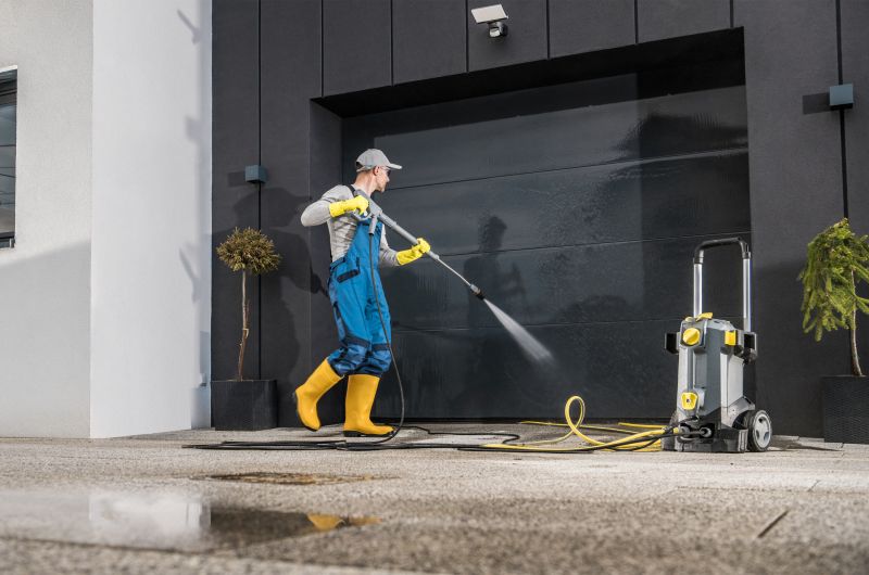 Garage Exterior Cleaning