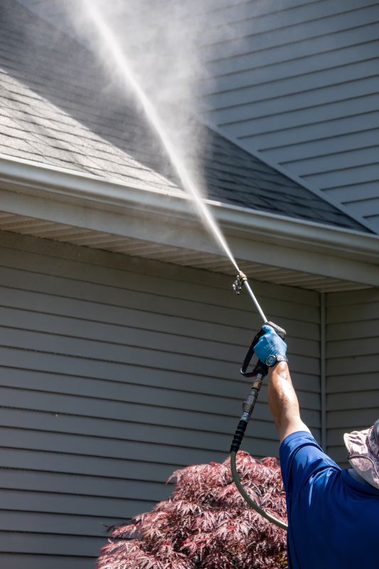 Gutter Jet Washing